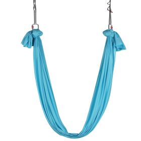 Aerial Yoga Hammock & Swing, 5.5 Yards, Aerial Yoga Starter Kit with 100gsm Nylon Fabric, Full Rigging Hardware & Easy Set-up Guide