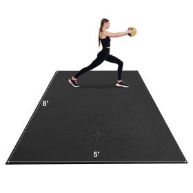 Exercise Mat, Non Slip High Density Premium Yoga Mat, Exercise Yoga Mat for Men & Women, Fitness & Exercise Mat with Bag & Carry Strap