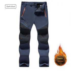 Men's Wear-Resistant Outdoor Stretch Assault Pants (Option: Deep blue-2XL)